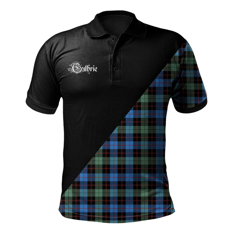 Clan Guthrie Ancient Clan - Military Polo Shirt EK85 Guthrie Ancient Tartan Tartan Polo   