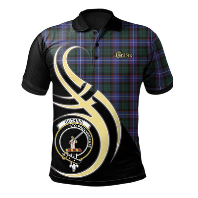 Clan Guthrie Modern Tartan Polo Shirt - Believe In Me Style
