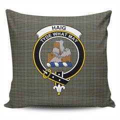 Clan Haig Check Tartan Crest Pillow Cover GN55 Clan Haig Tartan Today   