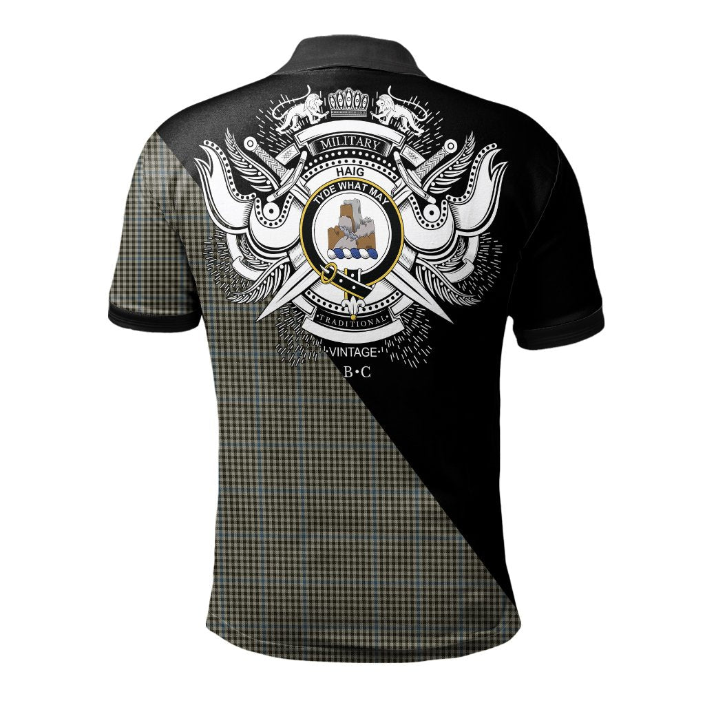 Clan Haig Clan - Military Polo Shirt KH63 Haig Tartan Tartan Polo   