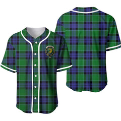Clan Haldane Tartan Unisex Baseball Jersey IG95YN30 Clan Haldane Tartan Today   