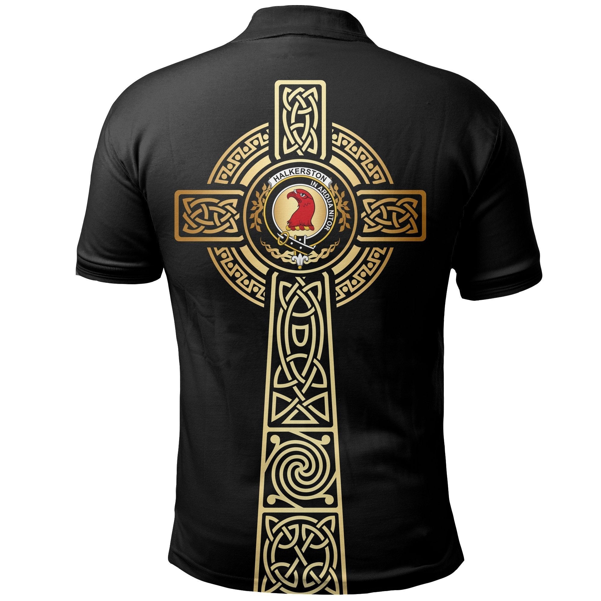 Clan Halkerston Clan Unisex Polo Shirt - Celtic Tree Of Life OI83 Halkerston Tartan Tartan Polo   