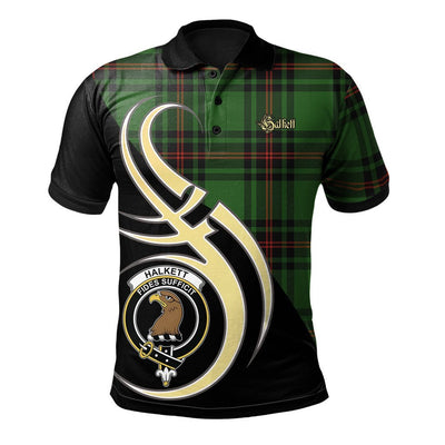 Clan Halkett Tartan Polo Shirt - Believe In Me Style