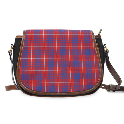 Clan Hamilton Tartan Saddle Handbags IB59