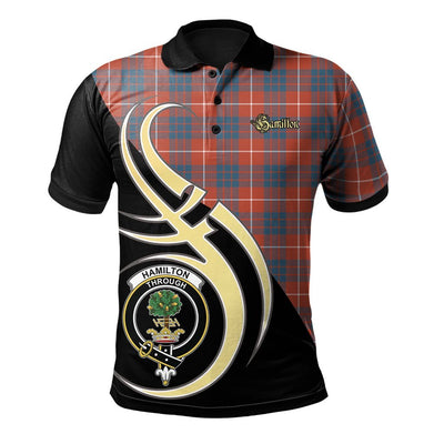 Clan Hamilton Ancient Tartan Polo Shirt - Believe In Me Style AT92