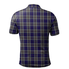 Clan Hanna of Stirlingshire Tartan Polo Shirt OE87 Hanna of Stirlingshire Tartan Tartan Polo   