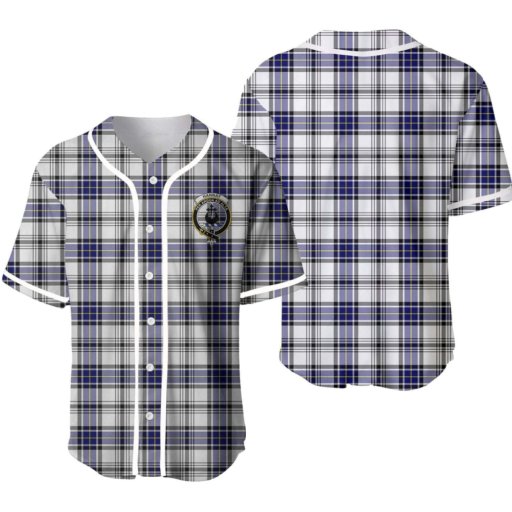 Clan Hannay Tartan Unisex Baseball Jersey LQ72KQ23 Clan Hannay Tartan Today   