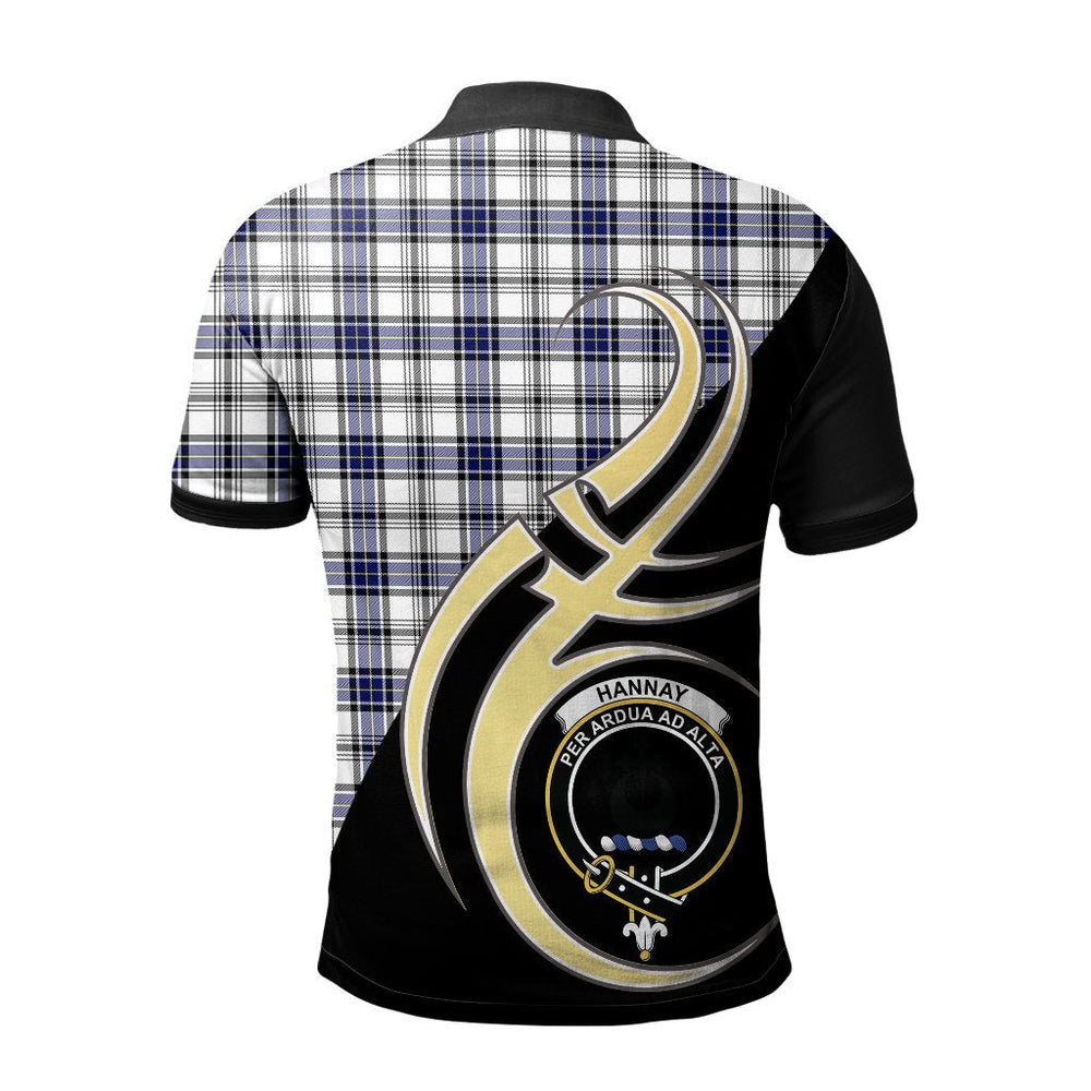 Clan Hannay Modern Tartan Polo Shirt - Believe In Me Style BV25 Hannay Modern Tartan Tartan Polo   