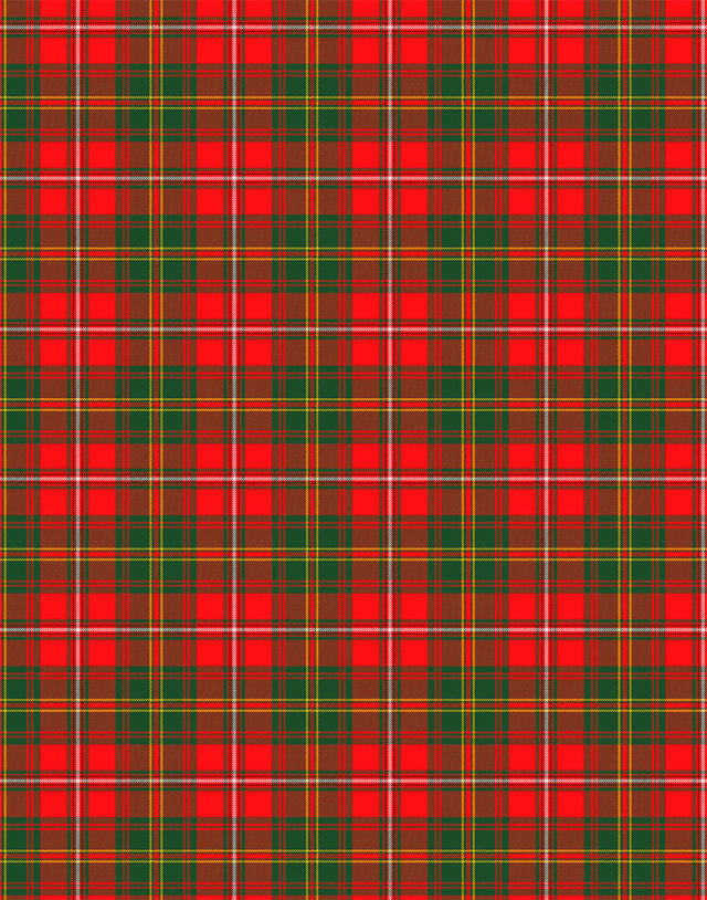 Hay tartan swatch