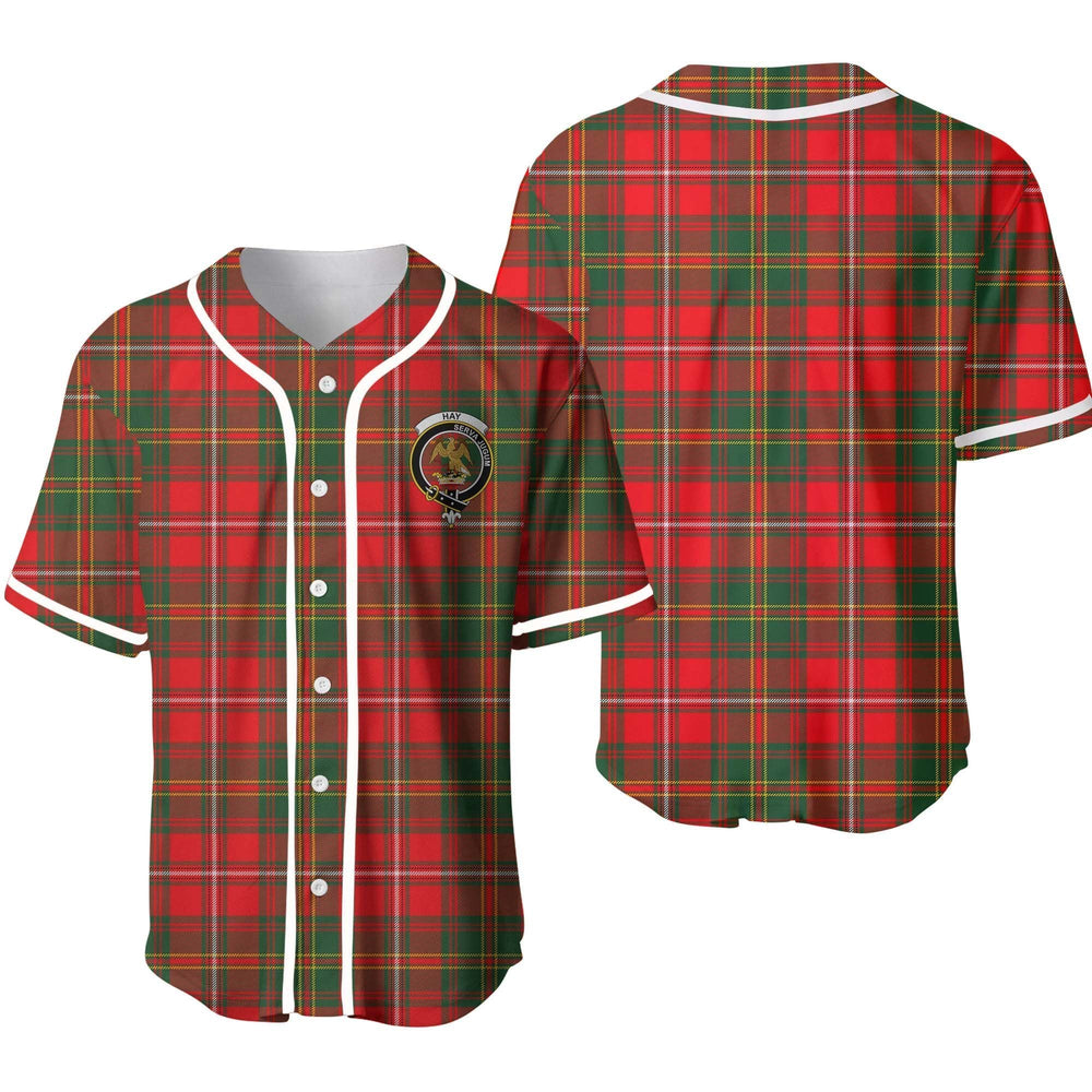 Clan Hay Tartan Unisex Baseball Jersey LC40GD84 Clan Hay Tartan Today   