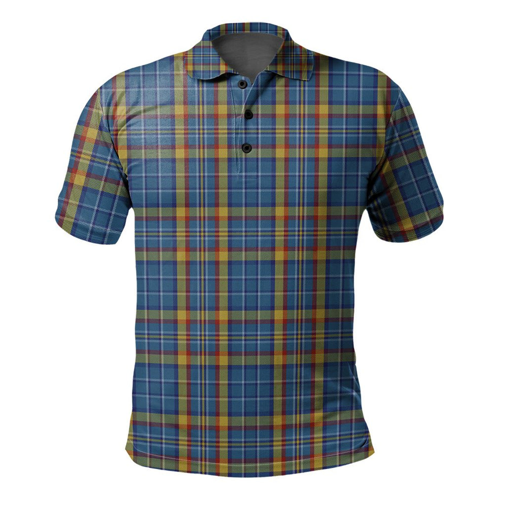 Clan Healy Tartan Polo Shirt FR35 Healy Tartan Tartan Polo   