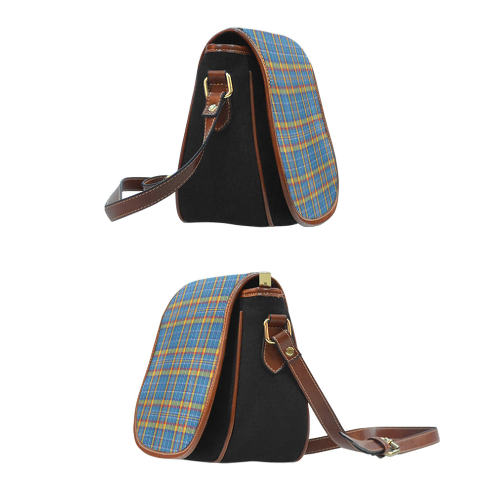 Clan Healy Tartan Saddle Handbags MF49 Clan Borthwick Tartan Today   