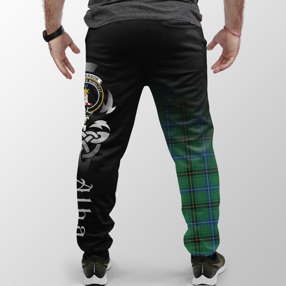 Clan Henderson Ancient Tartan Crest Jogger Sweatpants  Alba Celtic Style SQ35 Clan Henderson Tartan Today   