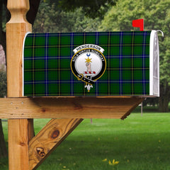 Clan Henderson Modern Tartan Crest Mailbox BC59 Clan Henderson Tartan Today   