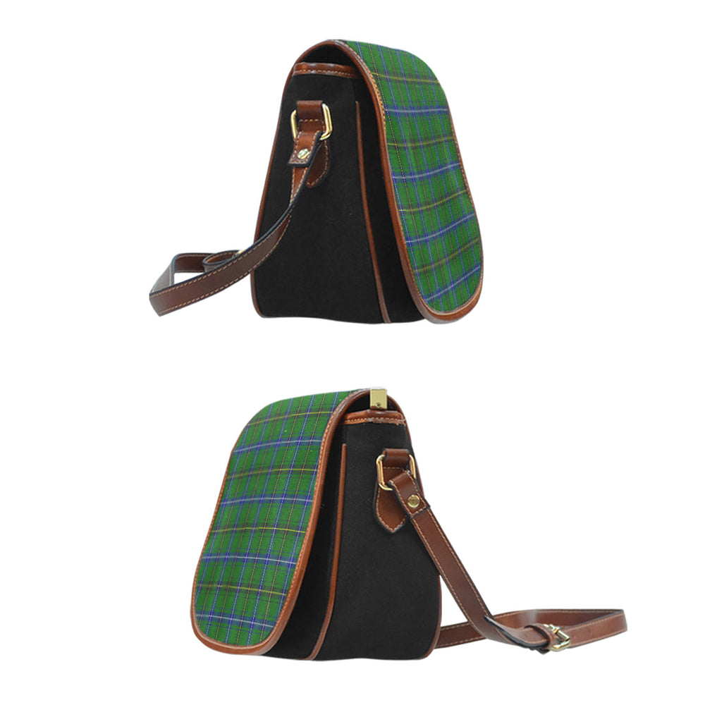 Clan Henderson Modern Tartan Saddle Handbags UZ42 Clan Henderson Tartan Today   