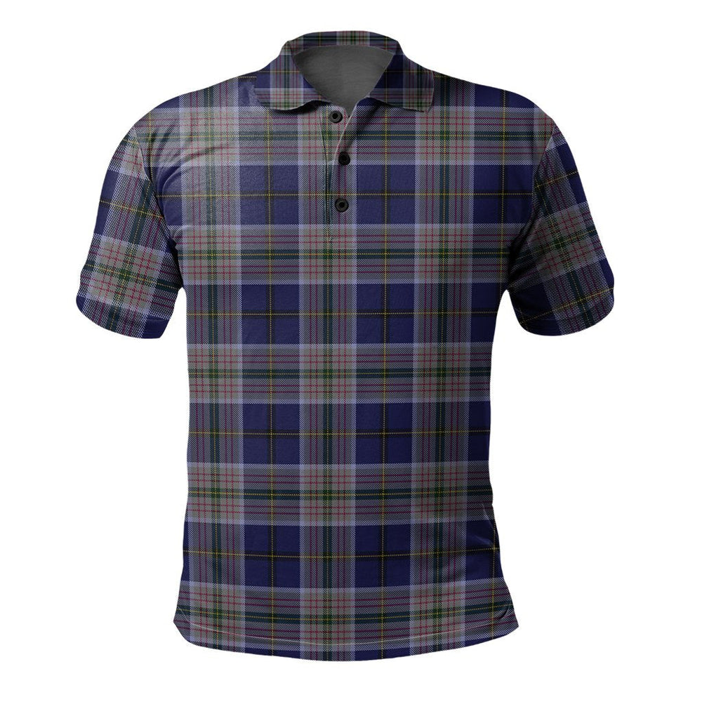 Clan Heston Tartan Polo Shirt NO27 Heston Tartan Tartan Polo   
