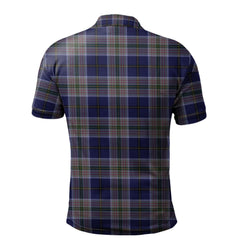 Clan Heston Tartan Polo Shirt NO27 Heston Tartan Tartan Polo   