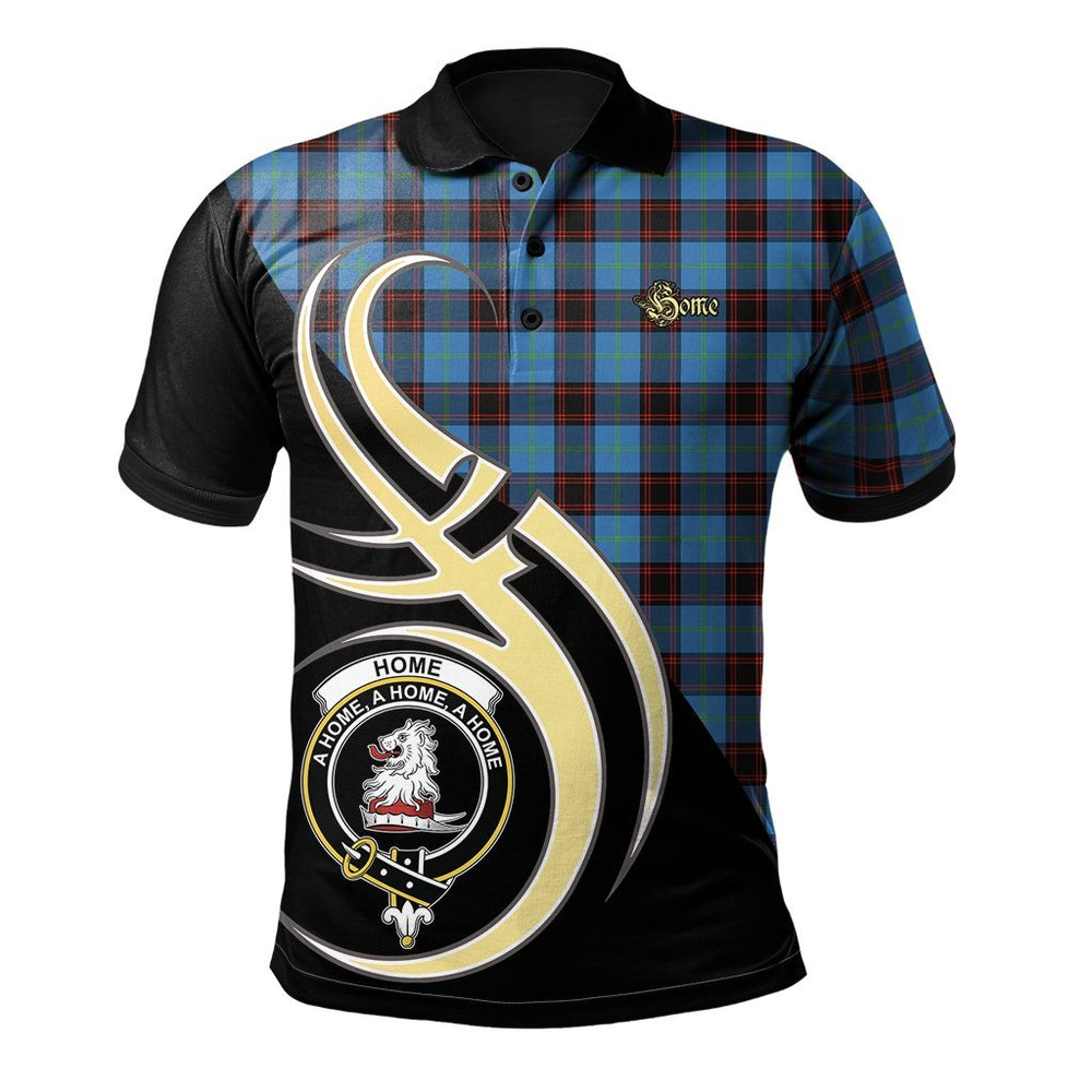 Clan Home Ancient Tartan Polo Shirt - Believe In Me Style AD59 Home Ancient Tartan Tartan Polo   