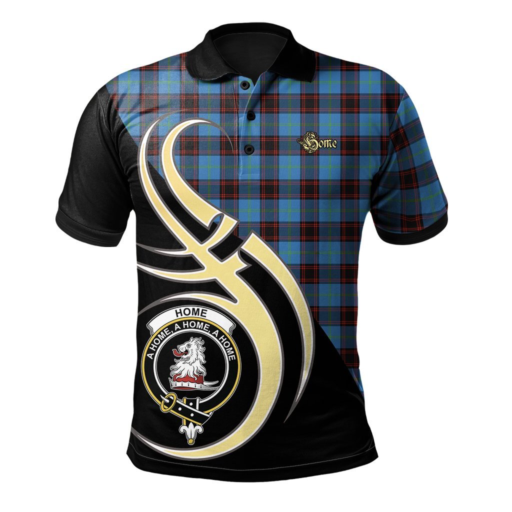 Clan Home Ancient Tartan Polo Shirt - Believe In Me Style AD59 Home Ancient Tartan Tartan Polo   