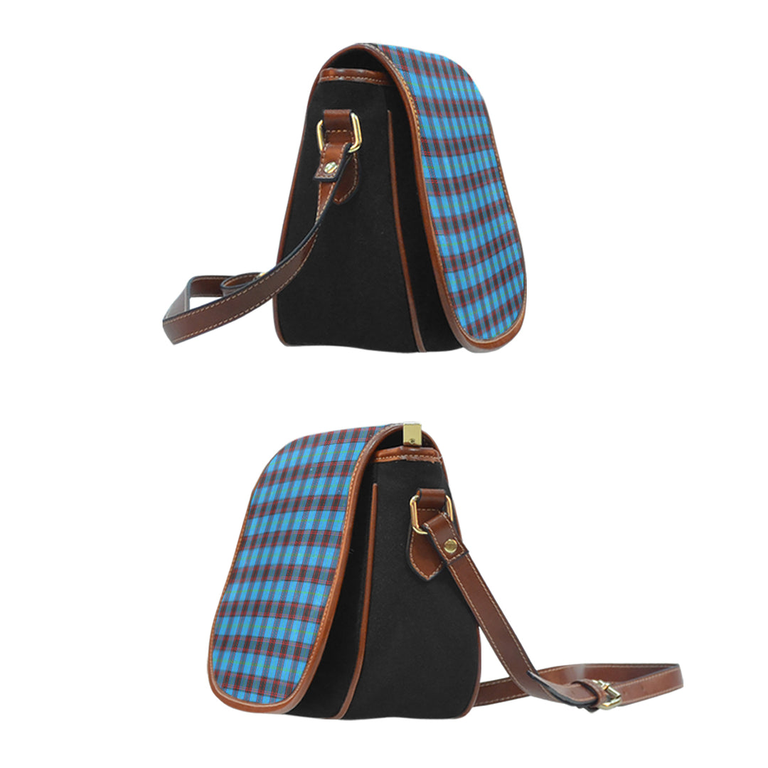 Clan Home Ancient Tartan Saddle Handbags TF21 Clan Home/Hume Tartan Today   