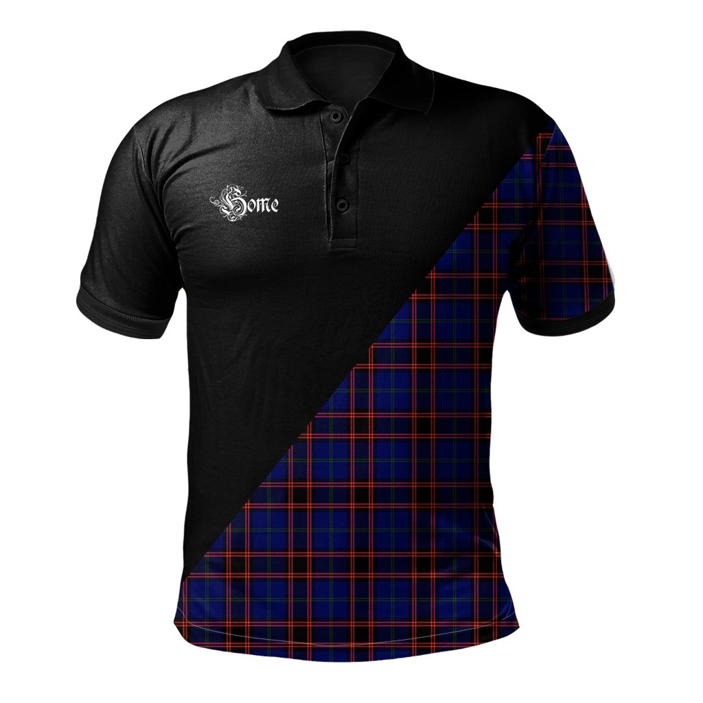 Clan Home Modern Clan - Military Polo Shirt SR70 Home Modern Tartan Tartan Polo   