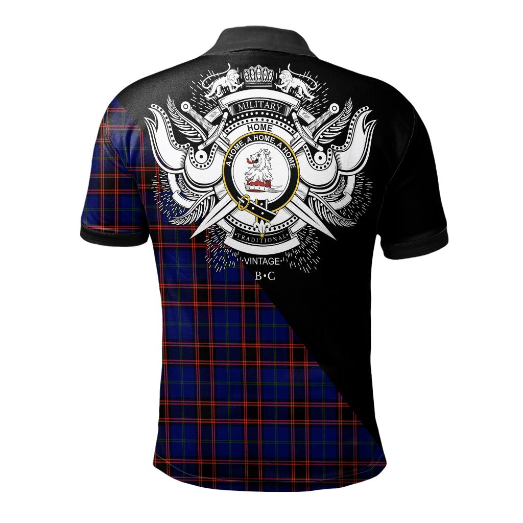 Clan Home Modern Clan - Military Polo Shirt SR70 Home Modern Tartan Tartan Polo   