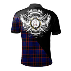 Clan Home Modern Clan - Military Polo Shirt SR70 Home Modern Tartan Tartan Polo   