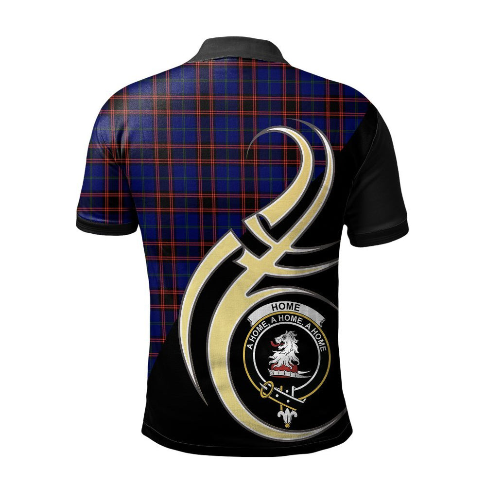 Clan Home Modern Tartan Polo Shirt - Believe In Me Style ND92 Home Modern Tartan Tartan Polo   