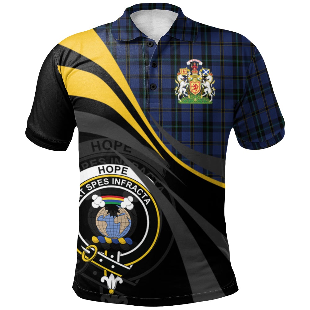 Clan Hope (Vere - Weir) 04 Tartan Polo Shirt - Royal Coat Of Arms Style SP86 Hope (Vere - Weir) 04 Tartan Tartan Polo   
