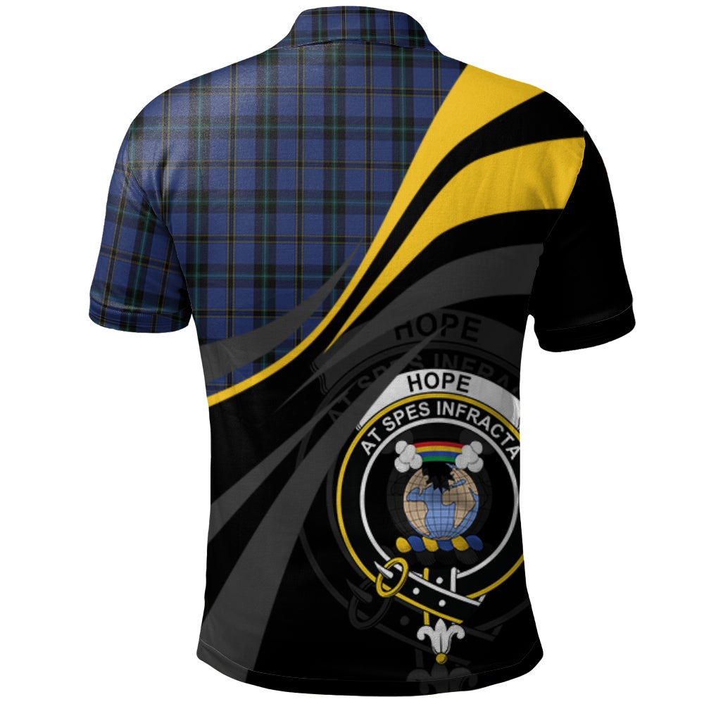 Clan Hope (Vere - Weir) 04 Tartan Polo Shirt - Royal Coat Of Arms Style SP86 Hope (Vere - Weir) 04 Tartan Tartan Polo   