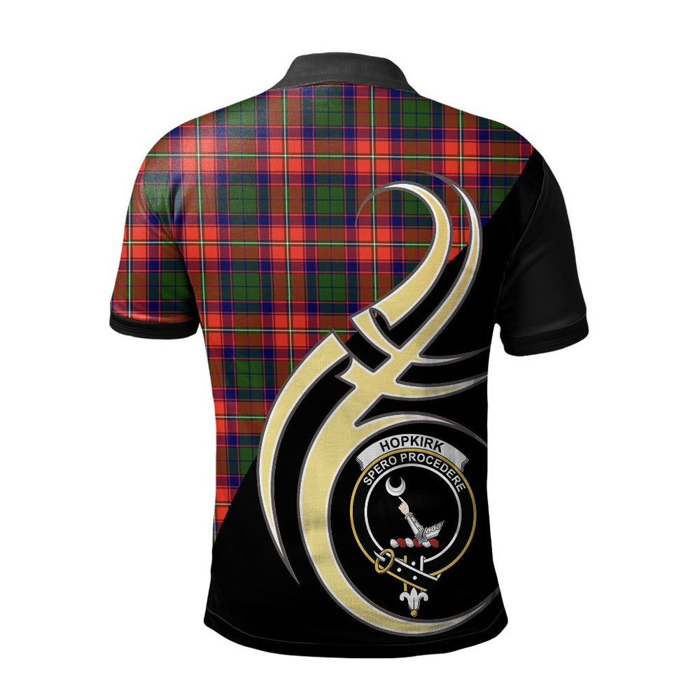 Clan Hopkirk Tartan Polo Shirt - Believe In Me Style EU58 Hopkirk Tartan Tartan Polo   