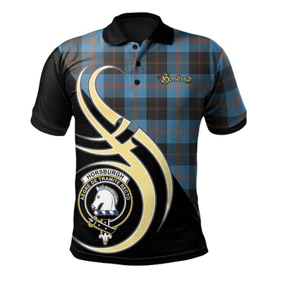 Clan Horsburgh Tartan Polo Shirt - Believe In Me Style