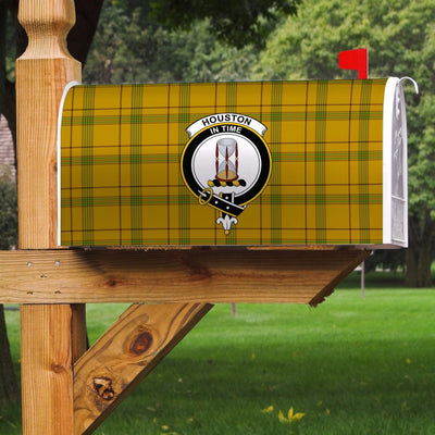 Clan Houston Tartan Crest Mailbox
