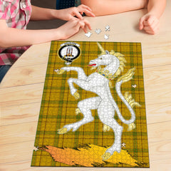 Clan Houston Tartan Crest Unicorn Scotland Jigsaw Puzzles Gift For Family XG93 Clan Houston Tartan Today   