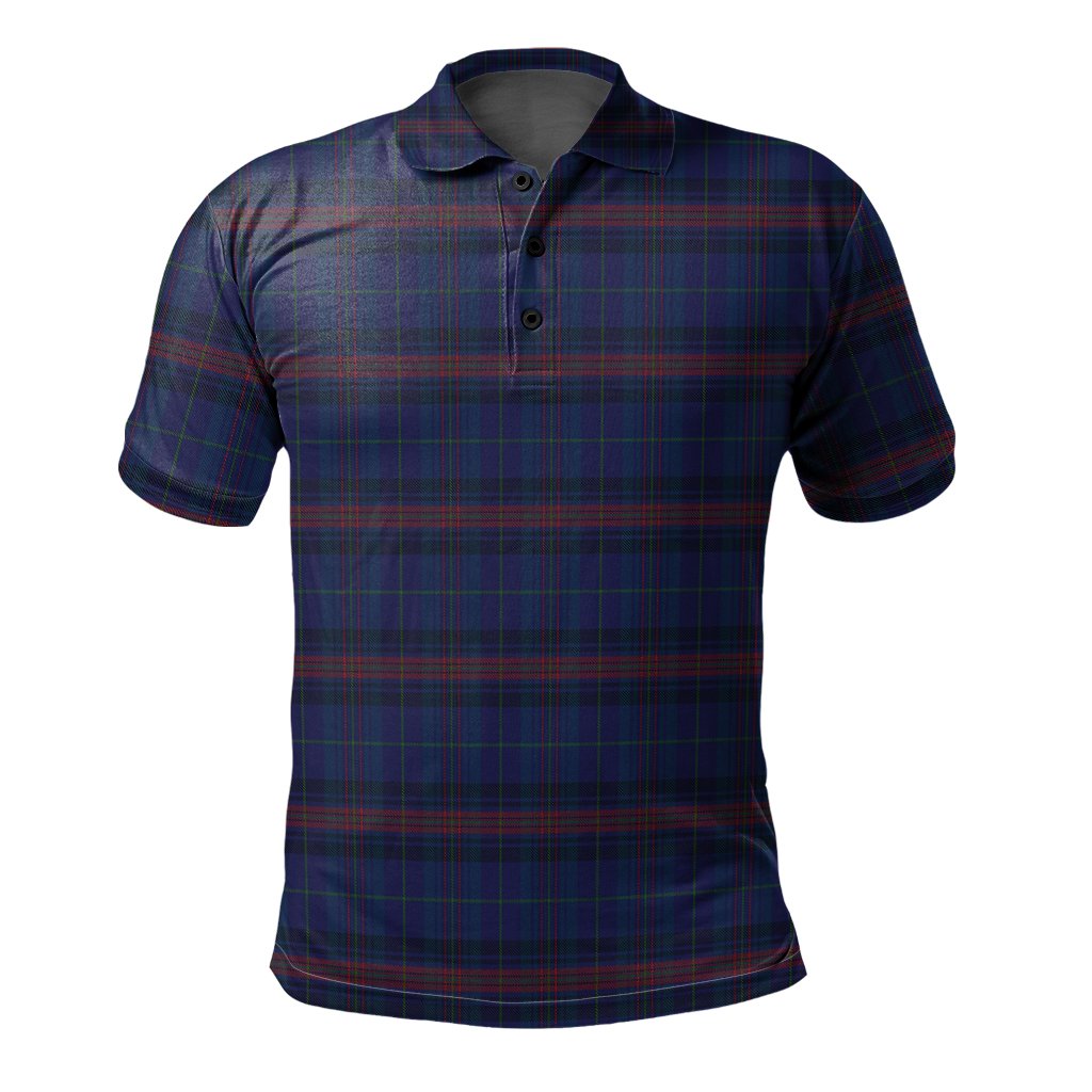 Clan Hughes of Wales Tartan Polo Shirt FC63 Hughes of Wales Tartan Tartan Polo   