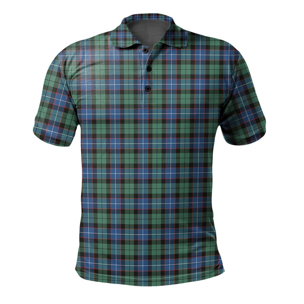 Clan Hunter Ancient Tartan Polo Shirt VE23 Hunter Ancient Tartan Tartan Polo   
