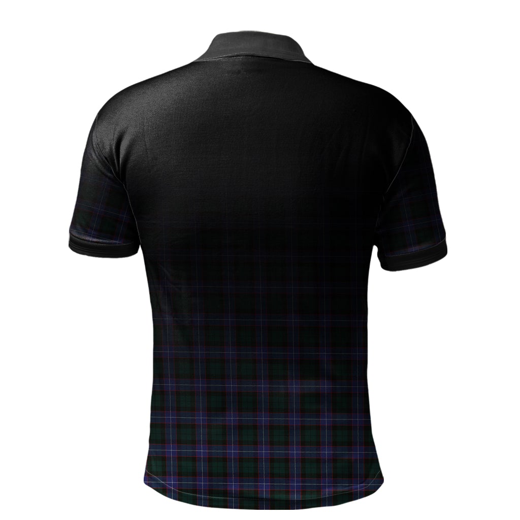 Clan Hunter Modern Tartan Polo Shirt - Alba Celtic Style SY70 Hunter Modern Tartan Tartan Polo   