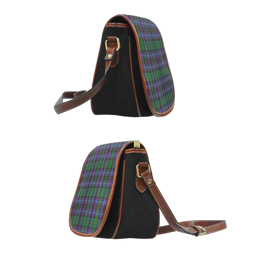 Clan Hunter of Peebleshire Tartan Saddle Handbags SY10 Clan Hunter Tartan Today   
