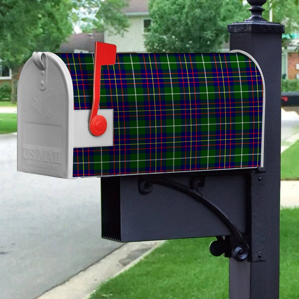 Clan Inglis Modern Tartan Crest Mailbox DQ77 Clan Inglis Tartan Today   