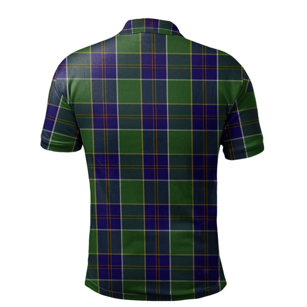 Clan Inkster Tartan Polo Shirt VY78 Inkster Tartan Tartan Polo   