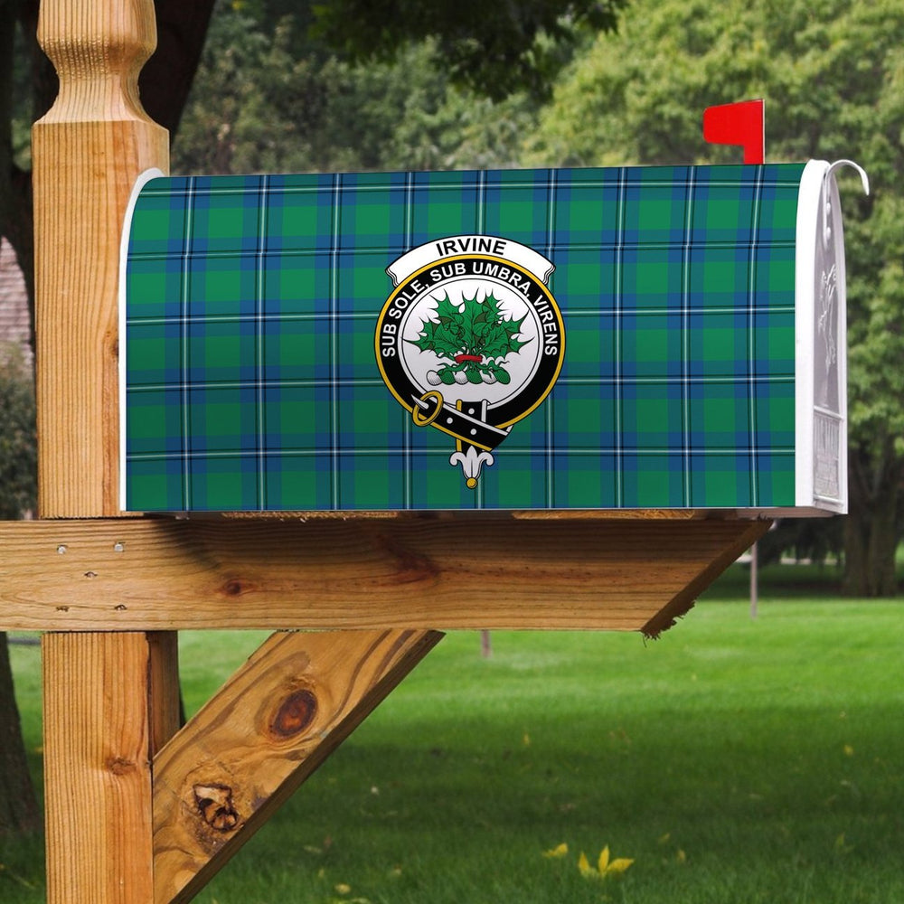 Clan Irvine Ancient Tartan Crest Mailbox RU37 Clan Irvine Tartan Today   