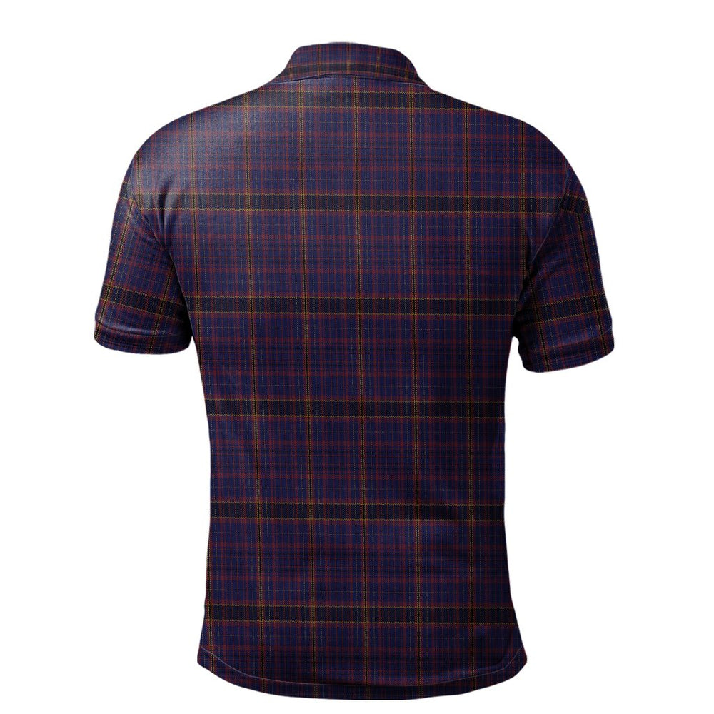 Clan James of Wales Tartan Polo Shirt GQ82 James of Wales Tartan Tartan Polo   
