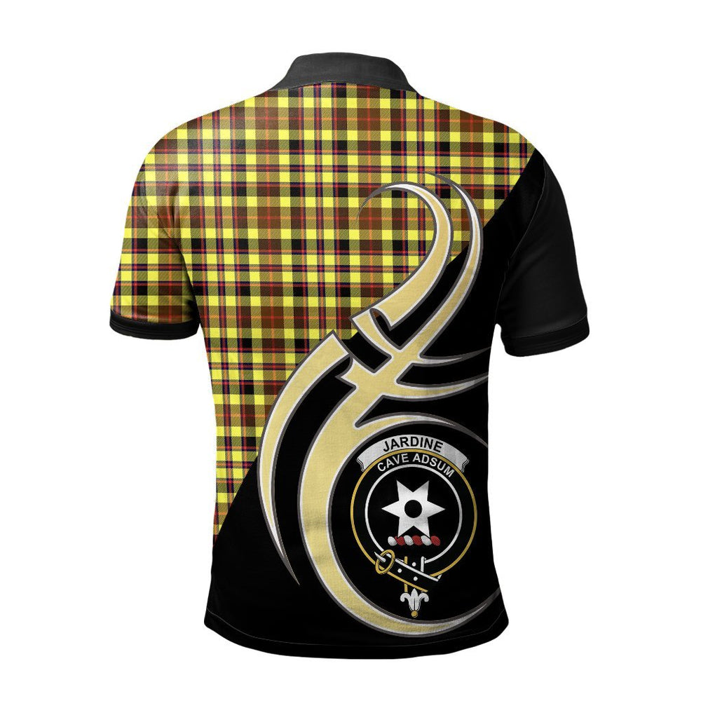 Clan Jardine Tartan Polo Shirt - Believe In Me Style WX42 Jardine Tartan Tartan Polo   