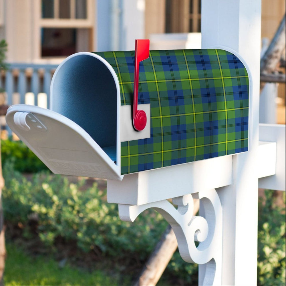 Clan Johnston Ancient Tartan Crest Mailbox WP34 Clan Johnston Tartan Today   