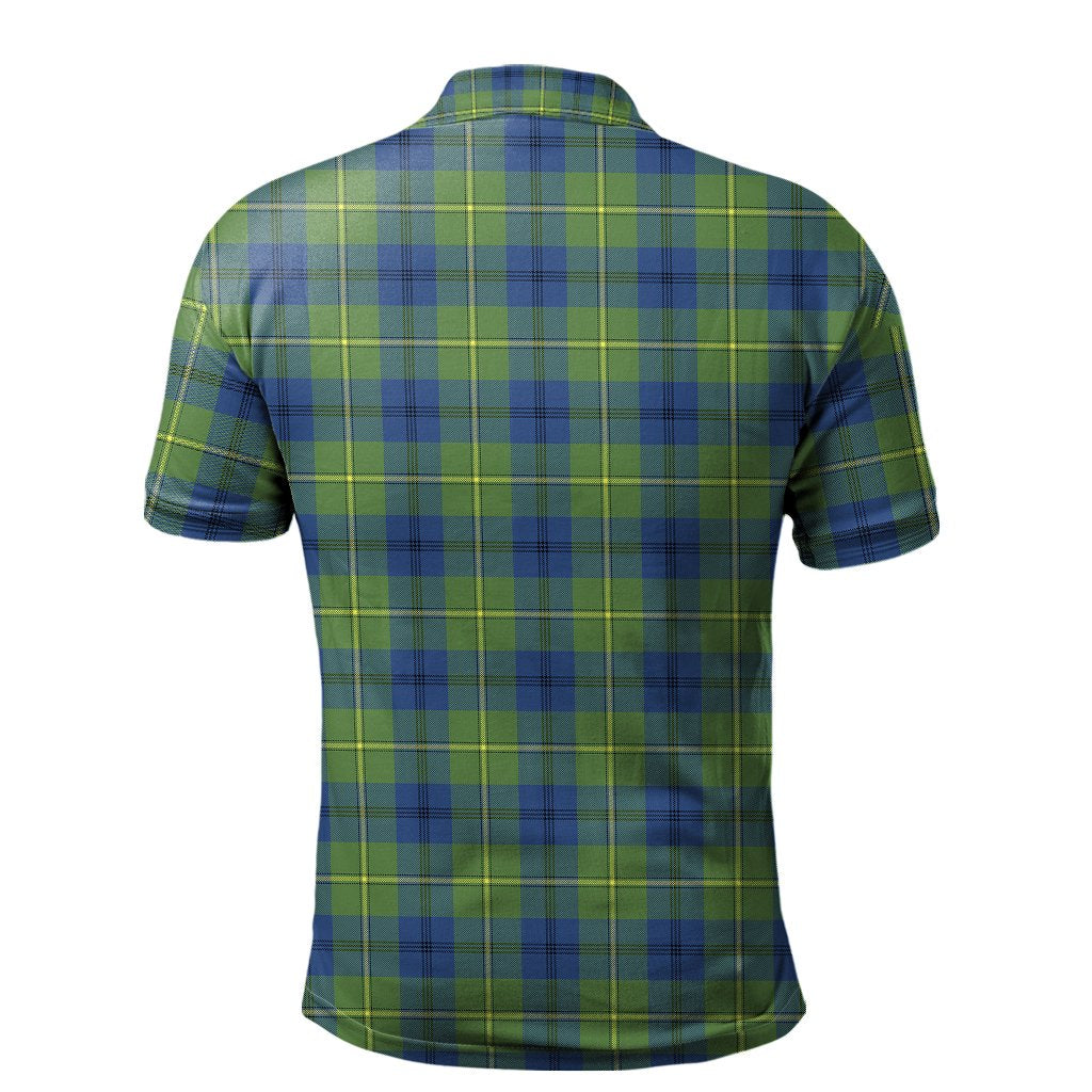 Clan Johnston Ancient Tartan Polo Shirt GG97 Johnston Ancient Tartan Tartan Polo   