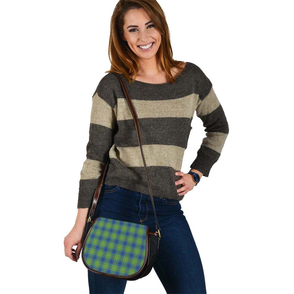 Clan Johnston Ancient Tartan Saddle Handbags MI51 Clan Johnston Tartan Today   