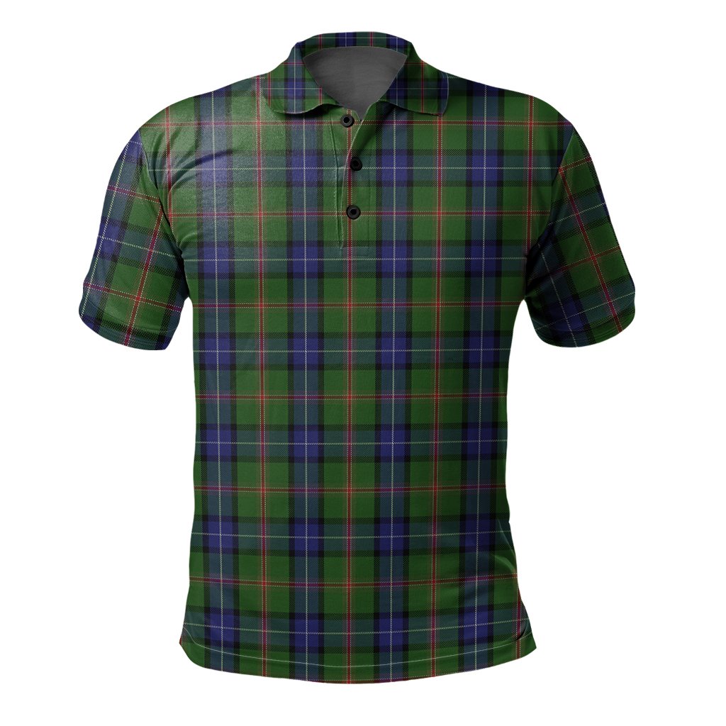 Clan Jones Tartan Polo Shirt YQ63 Jones Tartan Tartan Polo   