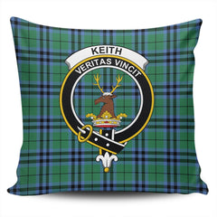 Clan Keith Ancient Tartan Crest Pillow Cover OR82 Clan Keith Tartan Today   