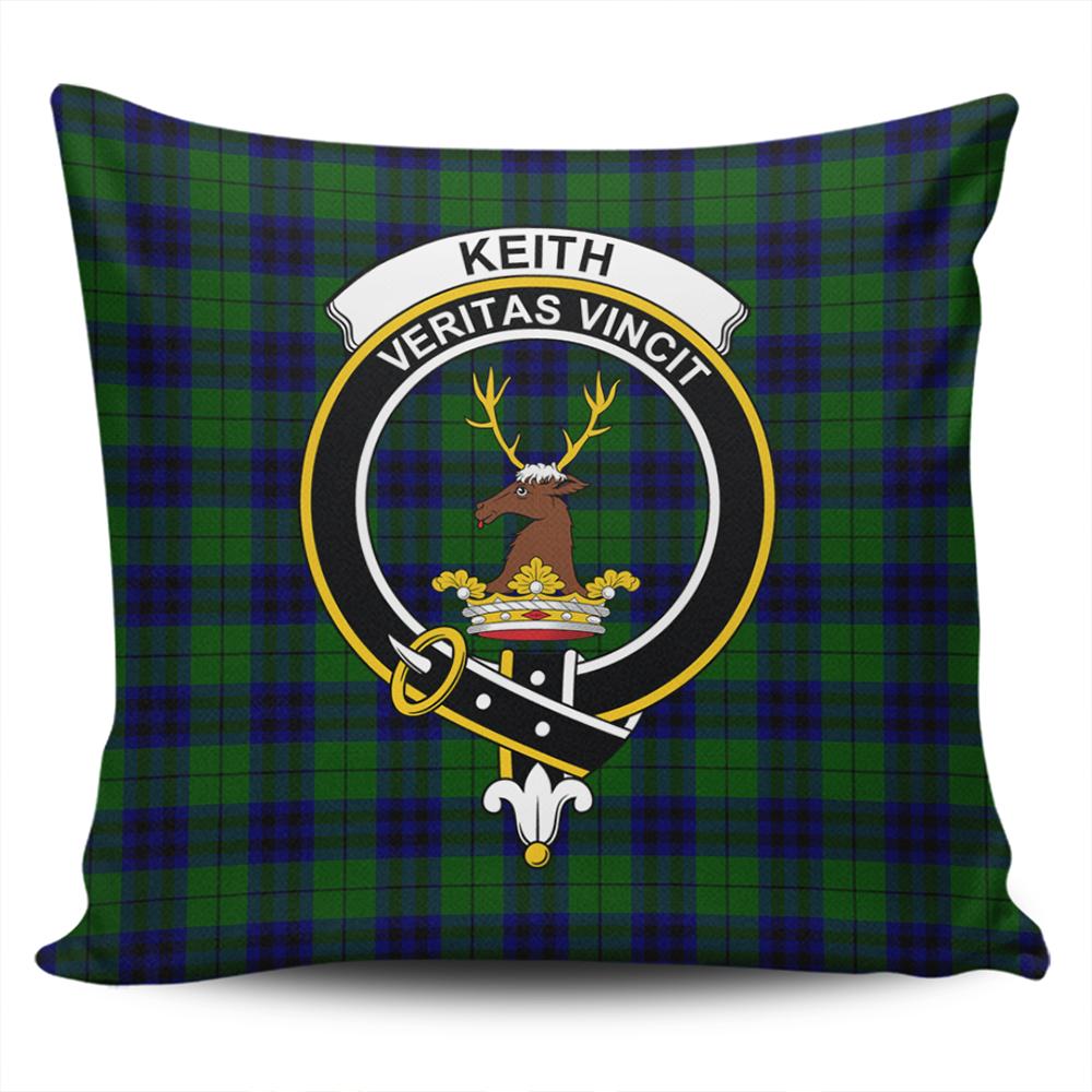 Clan Keith Modern Tartan Crest Pillow Cover MB83 Clan Keith Tartan Today   