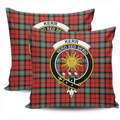 Clan Kerr Ancient Tartan Crest Pillow Cover UU98 Clan Kerr Tartan Today   